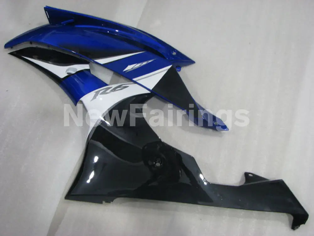 Blue and White Black Factory Style - YZF-R6 08-16 Fairing Kit Vehicles & Parts > Vehicle Parts & Accessories > Motor