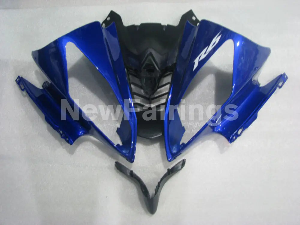 Blue and White Black Factory Style - YZF-R6 08-16 Fairing Kit Vehicles & Parts > Vehicle Parts & Accessories > Motor