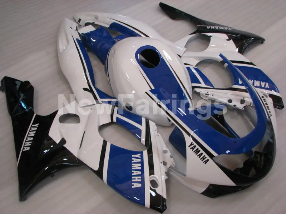 Blue and White Black Factory Style - YZF600R Thundercat 96-07 Fairing Kit Vehicles & Parts > Vehicle Parts &
