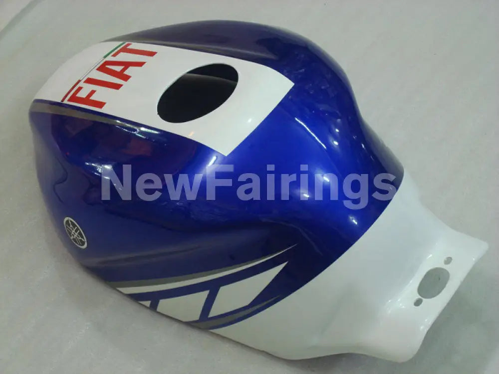 Blue and White FIAT - YZF600R Thundercat 96-07 Fairing Kit Vehicles & Parts > Vehicle Parts & Accessories > Motor