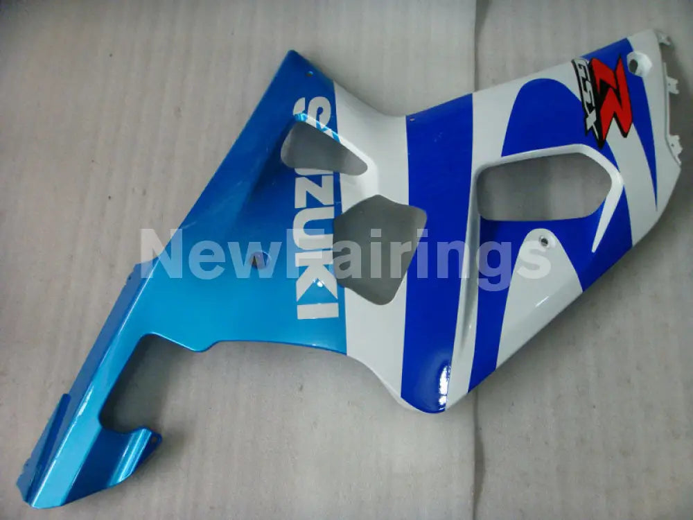 Blue and White Red Factory Style - GSX-R750 00-03 – NewFairings
