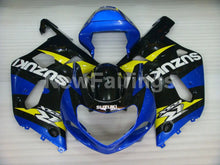 Load image into Gallery viewer, Blue and Yellow Black Factory Style - GSX-R600 01-03 Fairing Kit
