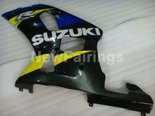 Load image into Gallery viewer, Blue and Yellow Black Factory Style - GSX-R600 01-03 Fairing Kit