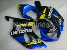 Load image into Gallery viewer, Blue and Yellow Black Factory Style - GSX-R600 01-03 Fairing Kit