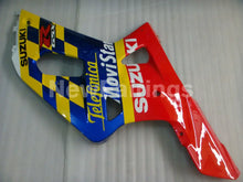 Load image into Gallery viewer, Blue and Yellow Red Movistar - GSX-R600 01-03 Fairing Kit