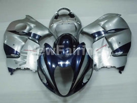 Deep Blue and Silver Factory Style - GSX1300R Hayabusa