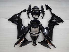 Gloss Black No decals - NINJA ZX-10R 08-10 Fairing Kit