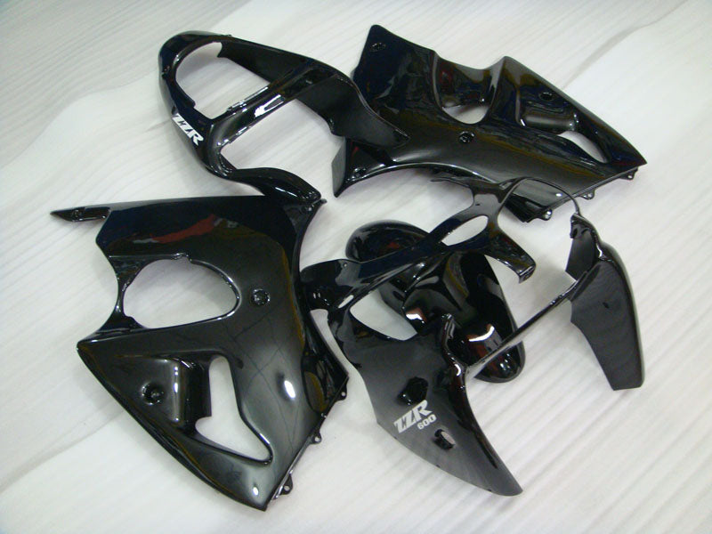 Gloss Black Factory Style - NINJA ZX-6R 00-02 Fairing Kit