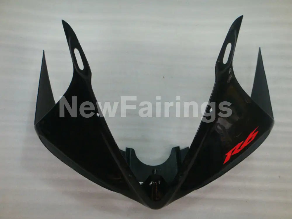Gloss Black with Red Decals Factory Style - YZF-R6 03-04 Fairing Kit Vehicles & Parts > Vehicle Parts & Accessories >