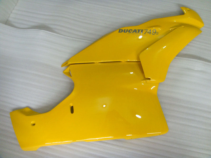 Gloss Yellow Factory Style - Ducati 749 03-04 Fairing Kit
