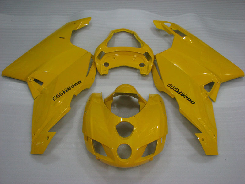 Gloss Yellow Factory Style - Ducati 999 03-04 Fairing Kit