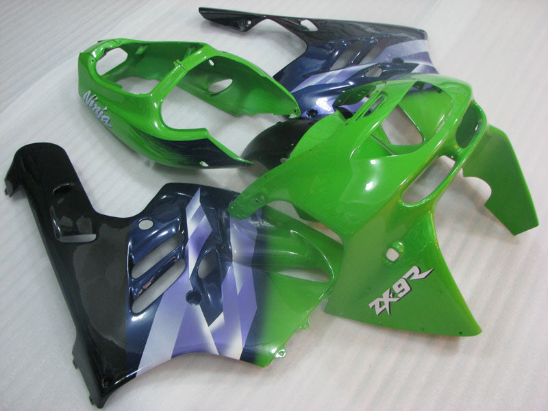 Green and Black Blue Factory Style - NINJA ZX-9R 94-97