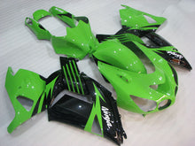 Load image into Gallery viewer, Green and Black Factory Style - NINJA ZX-14R 06-11 Fairing