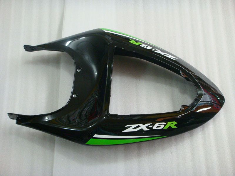 Green and Black Factory Style - NINJA ZX-6R 05-06 Fairing