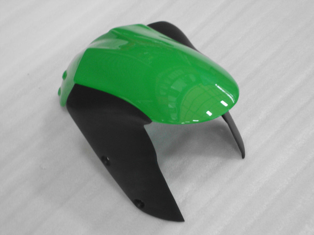 Green and Black Flame - NINJA ZX-6R 07-08 Fairing Kit