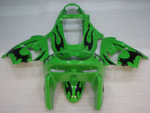 Load image into Gallery viewer, Green with Black Flame - NINJA ZX-9R 98-99 Fairing Kit