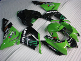 Green and Black Monster - NINJA ZX-10R 04-05 Fairing Kit