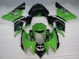 Green and Black Monster - NINJA ZX-10R 04-05 Fairing Kit