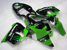 Load image into Gallery viewer, Green and Black Monster - NINJA ZX-9R 00-01 Fairing Kit