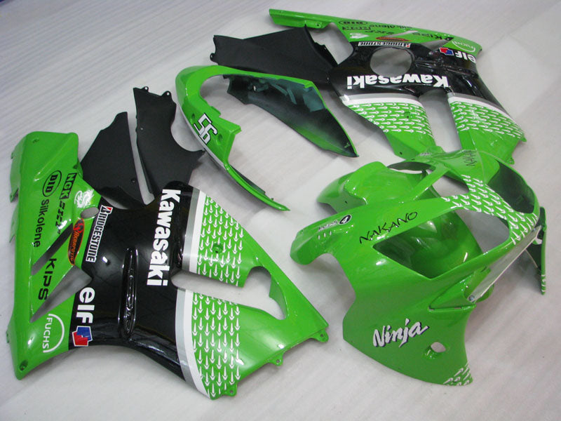 02zx Color Green and Black Nakano - NINJA ZX-12R 02-04 Fairing – NewFairings