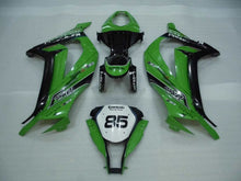 Load image into Gallery viewer, Green and Black with Number 85 PIRELLI - NINJA ZX-10R 11-15 Fairing Kit