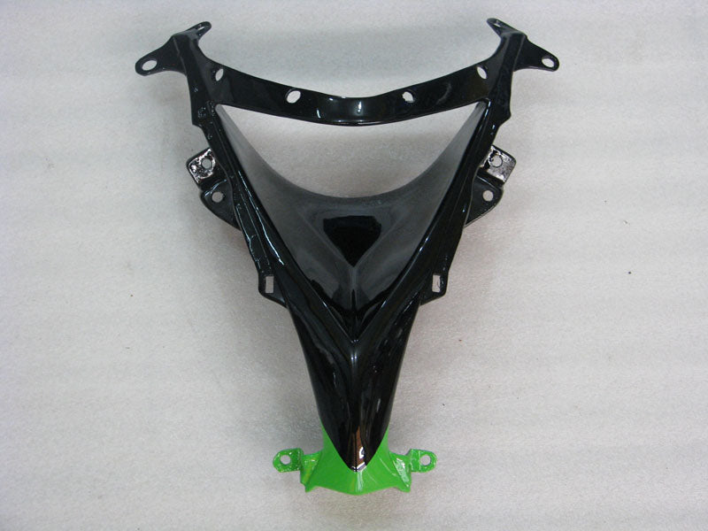 Green and Black PIRELLI - NINJA ZX-10R 08-10 Fairing Kit