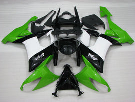 Green and Black White Factory Style - NINJA ZX-10R 08-10