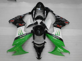 Green and Black White Monster - NINJA ZX-10R 08-10 Fairing