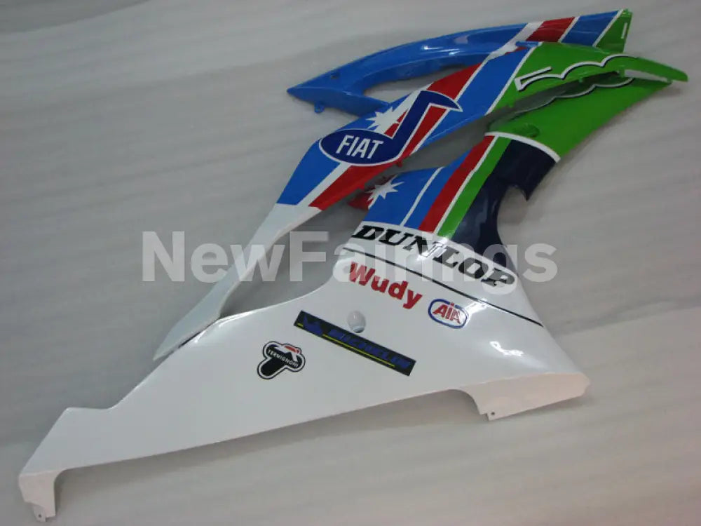Green and Blue Red FIAT - YZF-R6 08-16 Fairing Kit Vehicles & Parts > Vehicle Parts & Accessories > Motor Vehicle Parts
