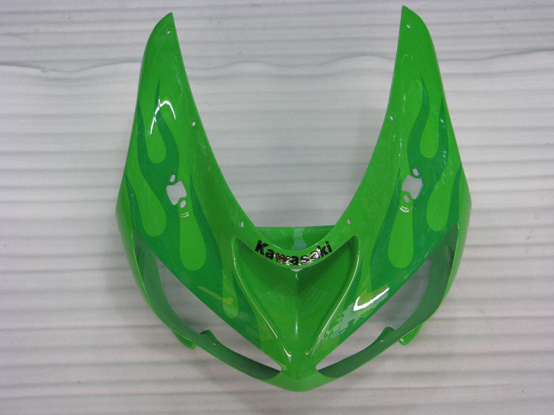 Green Flame - NINJA ZX-6R 05-06 Fairing Kit - Vehicles &