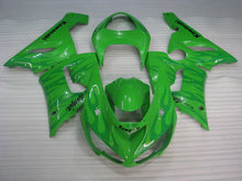 Load image into Gallery viewer, Green Flame - NINJA ZX-6R 05-06 Fairing Kit - Vehicles &amp;