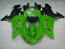 Load image into Gallery viewer, Green and Matte Black Factory Style - NINJA ZX-10R 06-07 Fairing Kit