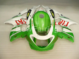 Green and White FIAT - YZF600R Thundercat 96-07 Fairing Kit Vehicles & Parts > Vehicle Parts & Accessories > Motor