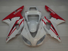 Load image into Gallery viewer, White and Red Factory Style - YZF-R1 98-99 Fairing Kit