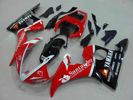 Red Black Santander - YZF-R6 03-04 Fairing Kit