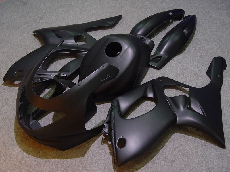 Matte Black No decals - YZF600R Thundercat 96-07 Fairing Kit