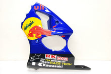 Load image into Gallery viewer, Blue and Black Red Bull - NINJA ZX-6R 00-02 Fairing Kit