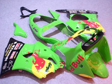 Load image into Gallery viewer, Green and Black Red Bull - NINJA ZX-6R 00-02 Fairing Kit