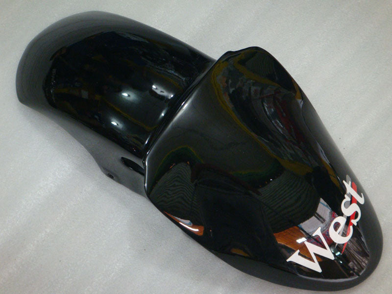 Black and White West - NINJA ZX-6R 00-02 Fairing Kit