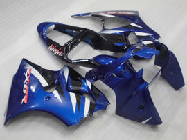 Blue and Black Factory Style - NINJA ZX-6R 00-02 Fairing Kit