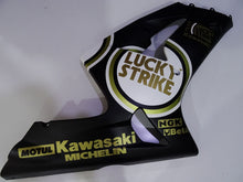 Load image into Gallery viewer, Black and White Lucky Strike - NINJA ZX-6R 03-04 Fairing Kit