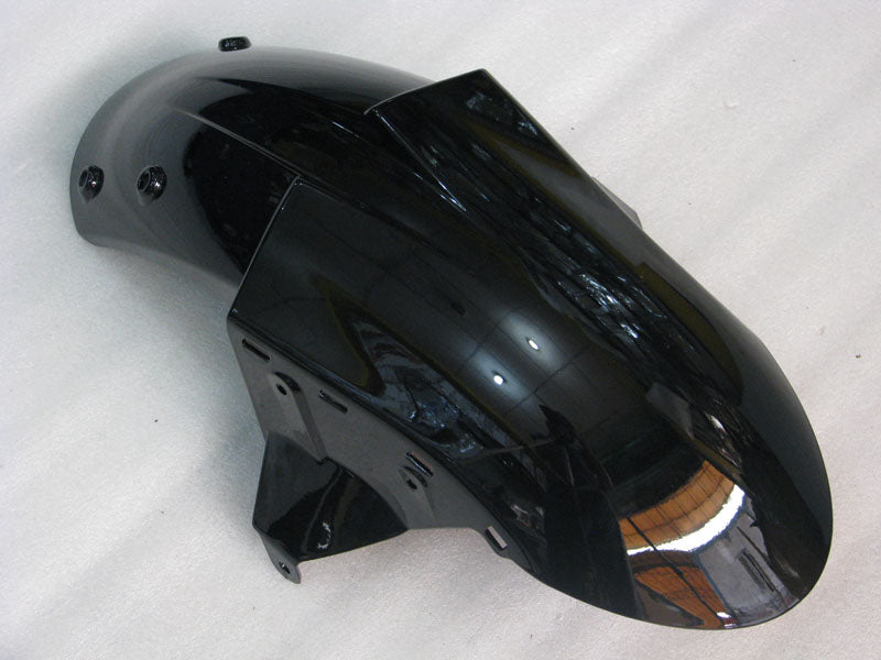Black and Matte Black No decals - NINJA ZX-6R 05-06 Fairing Kit