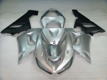 Load image into Gallery viewer, Silver and Matte Black Factory Style - NINJA ZX-6R 05-06 Fairing Kit