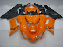 Load image into Gallery viewer, Orange and Matte Black Factory Style - NINJA ZX-6R 05-06 Fairing Kit