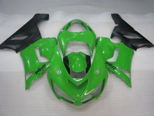 Load image into Gallery viewer, Green Matte Black Factory Style - NINJA ZX-6R 05-06 Fairing Kit