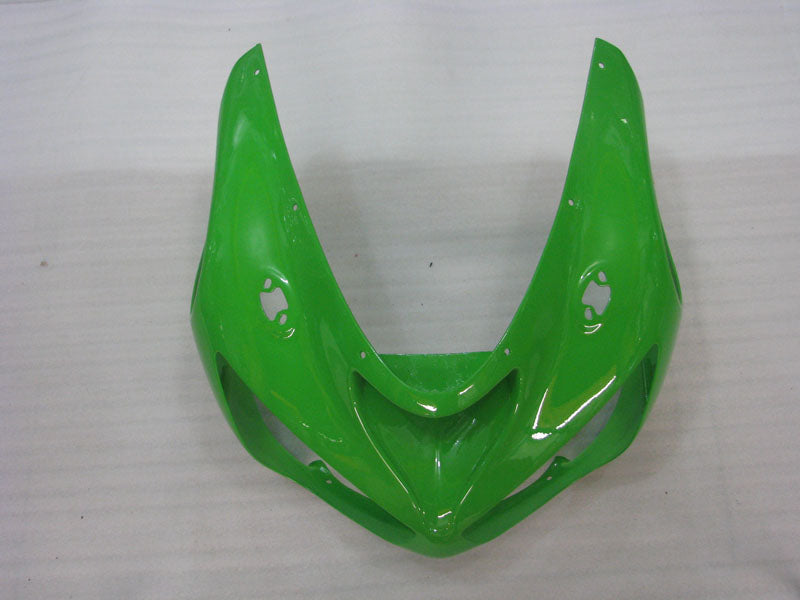 Green Matte Black Factory Style - NINJA ZX-6R 05-06 Fairing Kit