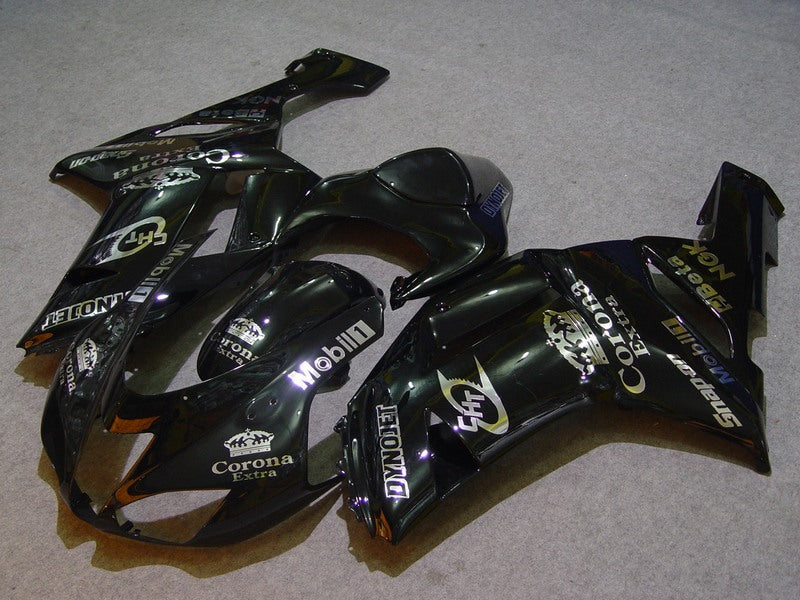 Black Corona - NINJA ZX-6R 07-08 Fairing Kit
