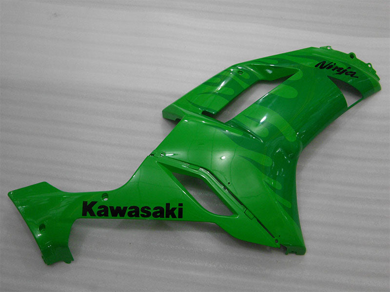 Green Flame - NINJA ZX-6R 07-08 Fairing Kit