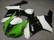 Load image into Gallery viewer, White Green and Black Factory Style - NINJA ZX-6R 07-08 Fairing Kit