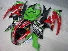 Load image into Gallery viewer, Red and Green Black Motocard - NINJA ZX-6R 09-12 Fairing Kit